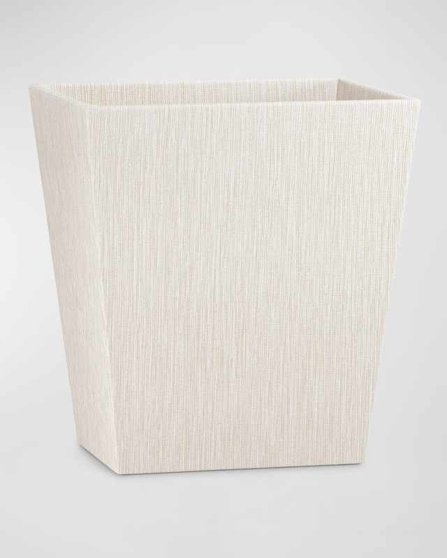 Reed Linen Wastebasket